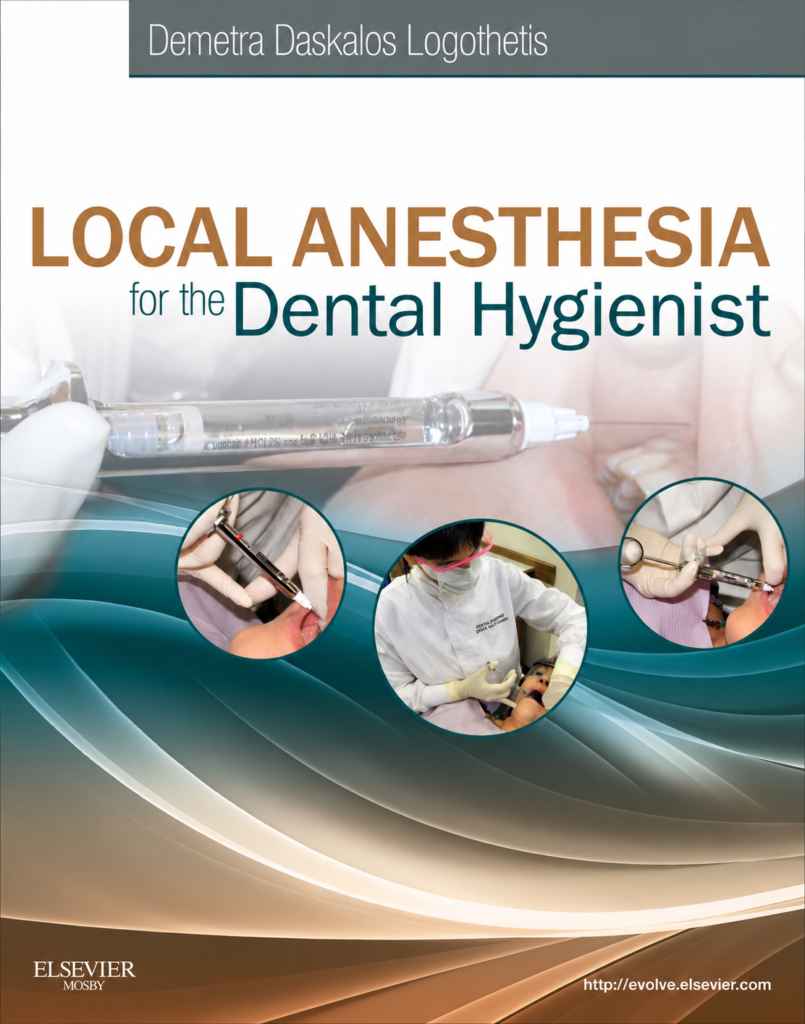 AI Mode ConversationYou sent: 1 imageThe image shows the cover of the first edition of the textbook Local Anesthesia for the Dental Hygienist, written by Demetra Daskalos Logothetis and published by Mosby (Elsevier) in 2011.